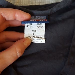 Pewter Cherokee workwear scrub top